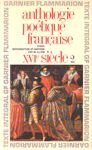 Anthologie potique franaise - XVIe sicle - Tome II
