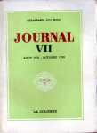 Journal - Tome VII