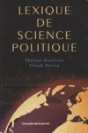 Lexique de science politique