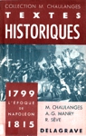 1799-1815 - L'poque de Napolon - Textes historiques