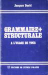 Grammaire structurale  l'usage de tous