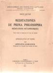 Meditationes de prima philosophia