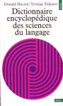 Dictionnaire encyclopdique des sciences du langage