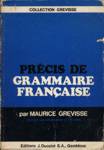Prcis de grammaire franaise