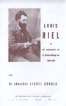 Louis Riel et les vnements de la Rivire-Rouge en 1869-1870