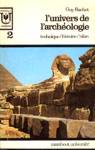 L'univers de l'archologie - Tome II