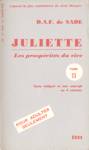 Juliette - Les prosprits du vice - Tome II