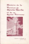 Histoire de la Paroisse de Saint-Barbe et de sa Sainte Patronne