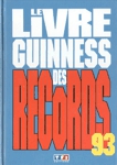 Le livre Guinness des records 1993
