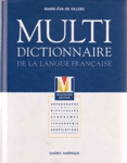 Multi dictionnaire de la langue franaise