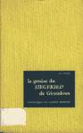 La gense du Seigfried de Jean Giraudoux