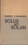 Solus ad solam - Journal d'un amour