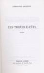 Les trouble-ftes