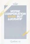 Votre corporation sans but lucratif