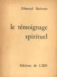 Le tmoignage spirituel