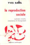 La reproduction sociale