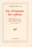 La crmonie des adieux - Entretiens avec Jean-Paul Sartre