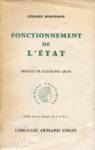 Fonctionnement de l'tat