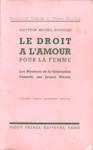 Le droit  l'amour pour la femme