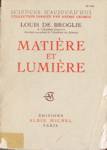 Matire et lumire