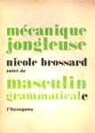 Mcanique jongleuse - Masculin grammaticale