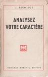 Analysez votre caractre