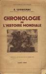 Chronologie de l'histoire mondiale