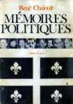 Mmoires politiques