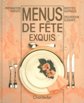 Menus de fte exquis