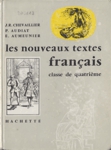 Les nouveaux textes franais - Classe de quatrime