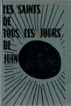 Les saints de tous les jours de juin