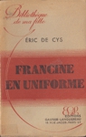 Francine en uniforme