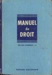 Manuel de droit