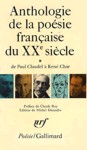 Anthologie de la posie franaise du XXe sicle