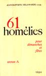 61 homlies pour dimanches et ftes