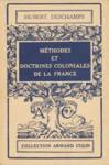 Mthodes et doctrines coloniales de la France