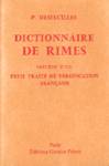 Dictionnaire de rimes