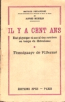 Il y a cent ans