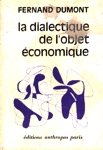 La dialectique de l'objet conomique