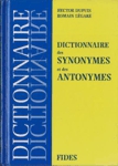 Dictionnaire des synonymes et des antonymes