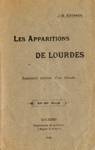 Apparitions de Lourdes - Souvenirs intimes d'un tmoin