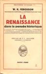 La renaissance dans la pense historique