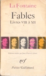 Fables - Livres VIII  XII