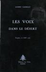 Les voix dans le dsert