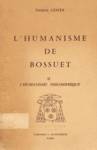 L'humaniste de Bossuet - Tome II