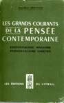 Les grands courants de la pense contemporaine