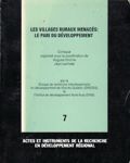 Les villages ruraux menacs : le pari du dveloppement