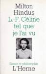 L.-F. Cline tel que je l'ai vu