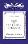 Choix de posies lyriques