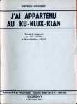 J'ai appartenu au Ku-Klux-Klan